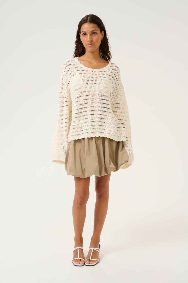 Karen By Simonsen KBVenus Pullover - Egret
