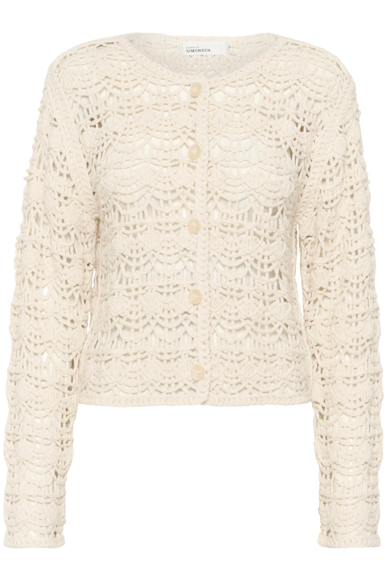 Karen By Simonsen KBVegalisa Cardigan - Egret