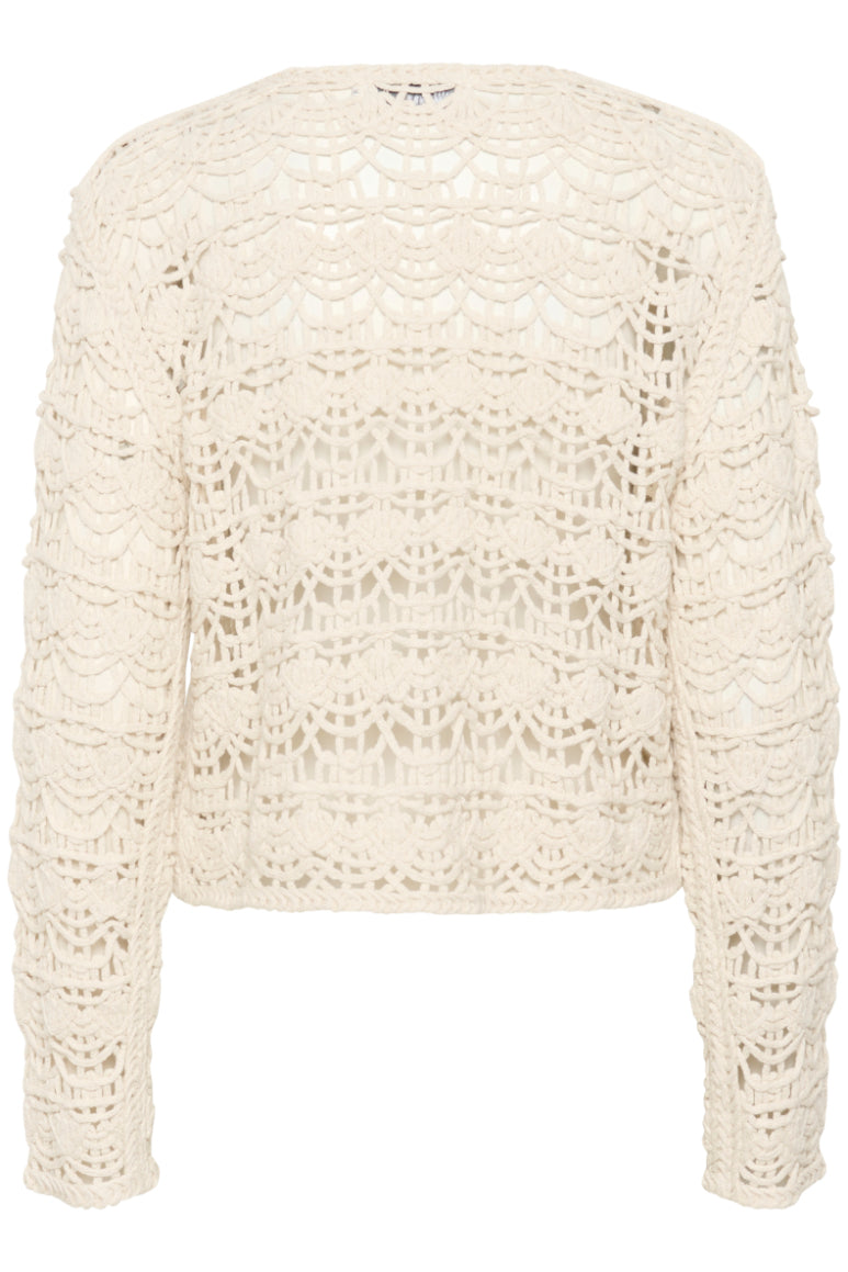 Karen By Simonsen KBVegalisa Cardigan - Egret