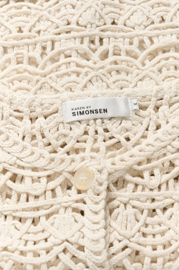 Karen By Simonsen KBVegalisa Cardigan - Egret
