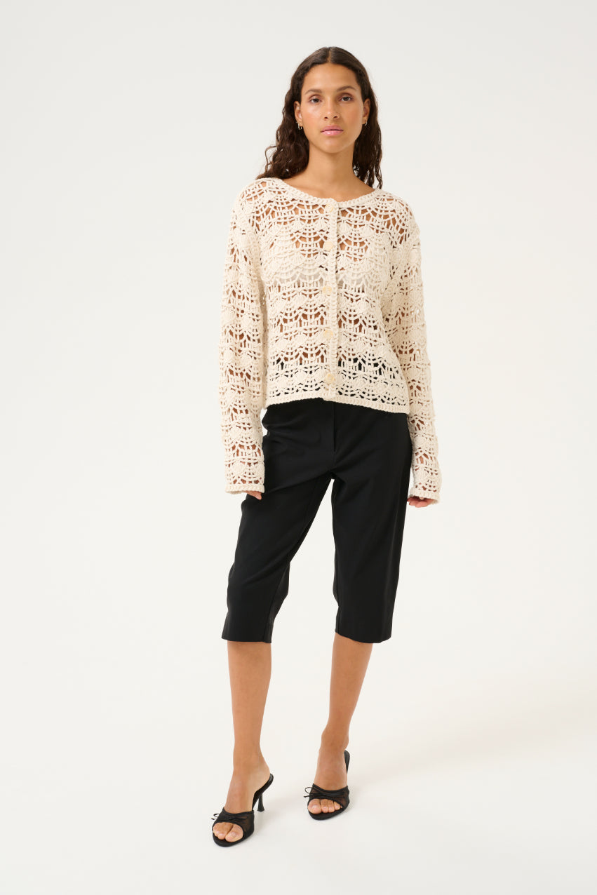 Karen By Simonsen KBVegalisa Cardigan - Egret
