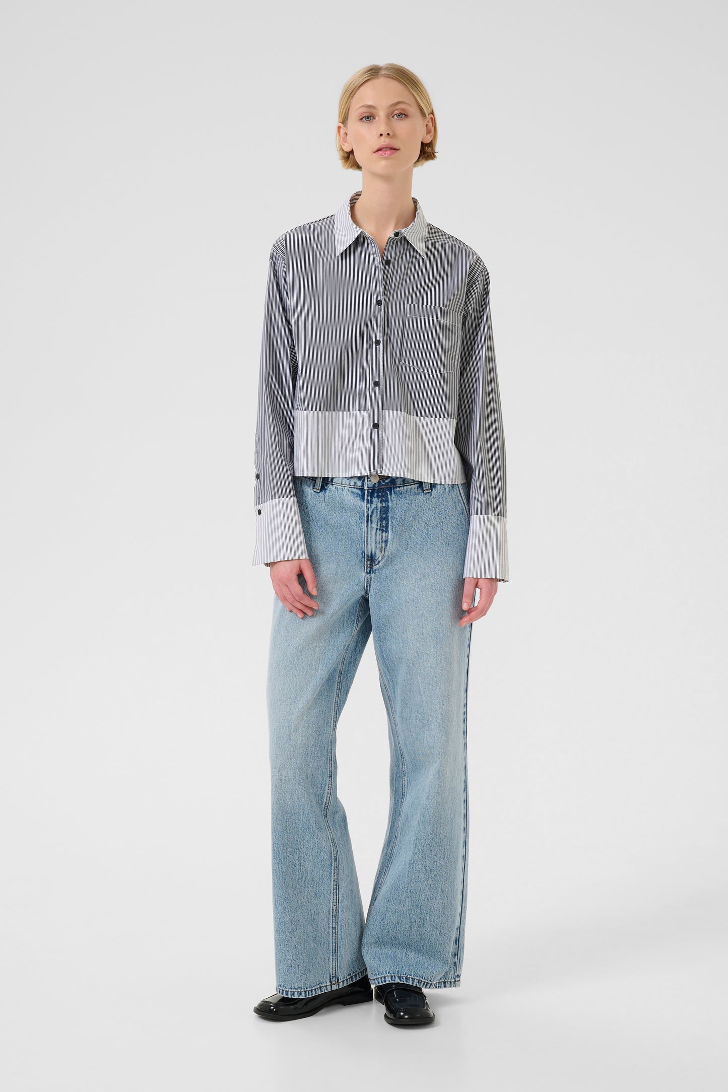 Karen By Simonsen Beatrice Shirt - Tornado Stripe