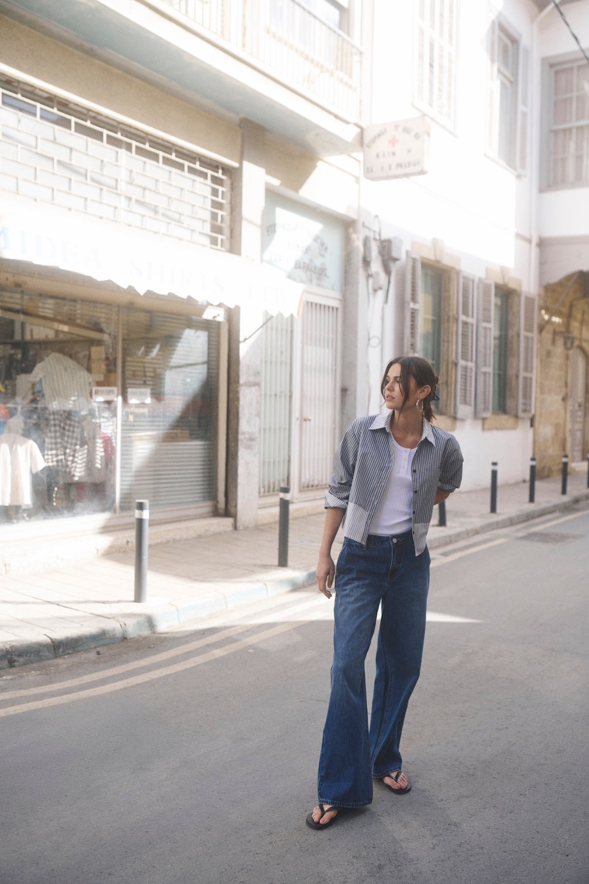 Karen By Simonsen Beatrice Shirt - Tornado Stripe