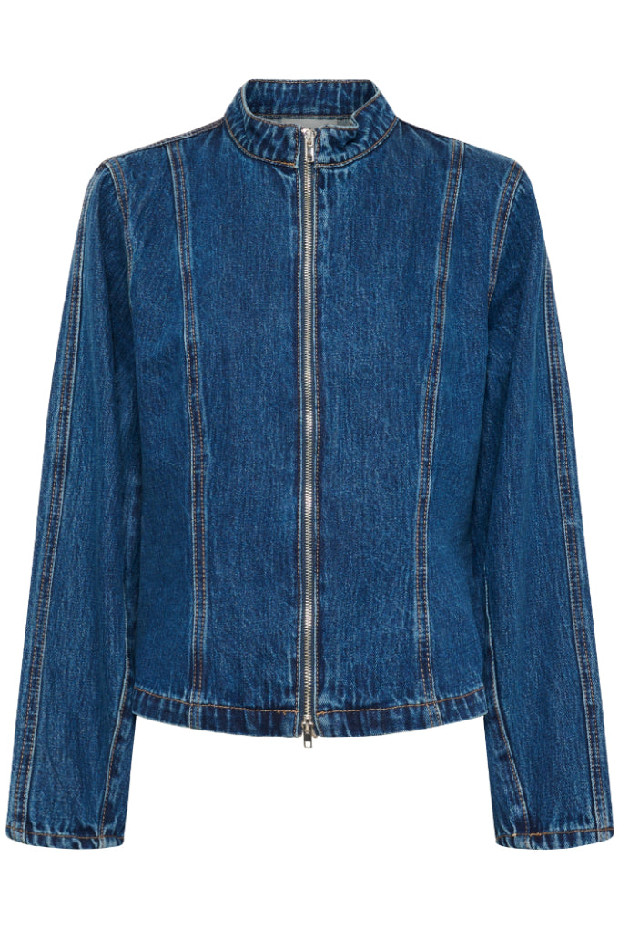 Karen By Simonsen Bonnie Jacket - Dark Blue Denim
