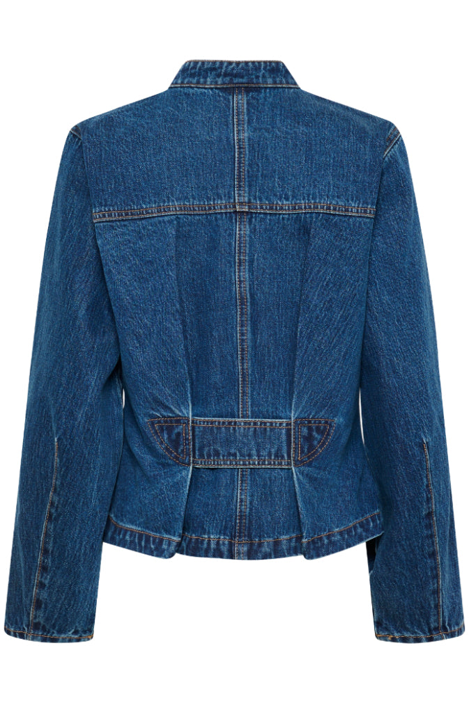 Karen By Simonsen Bonnie Jacket - Dark Blue Denim