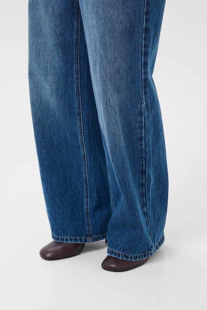 Karen By Simonsen Bonnie Jeans - Dark Blue Denim