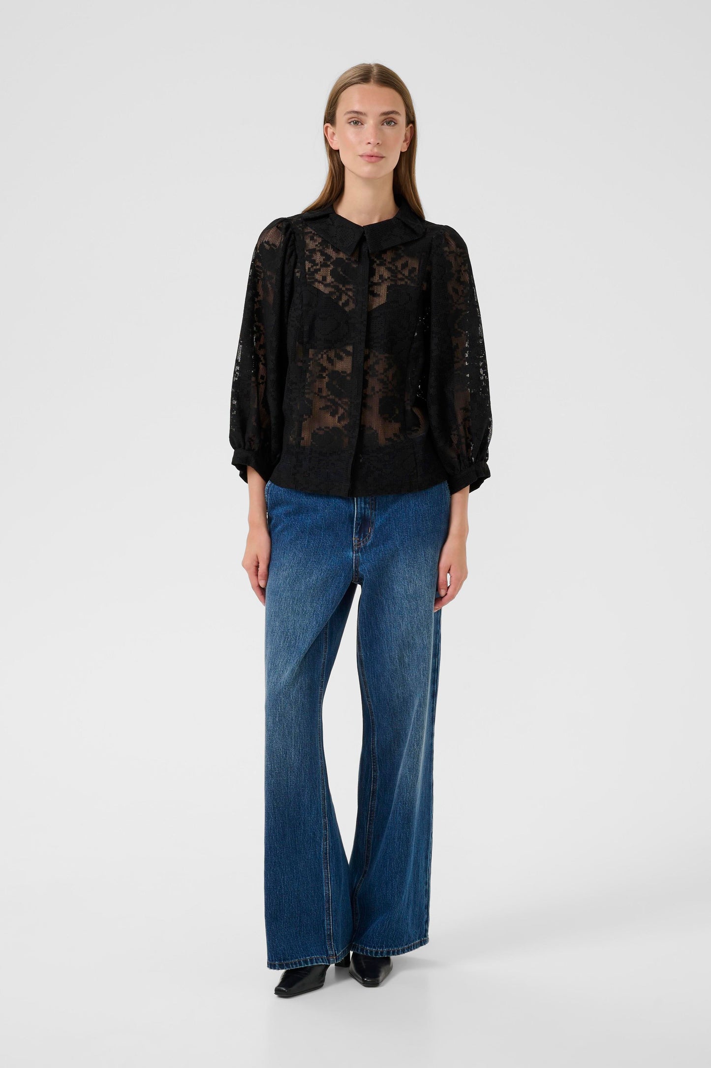 Karen By Simonsen Brynja Frosty Blouse - Meteorite