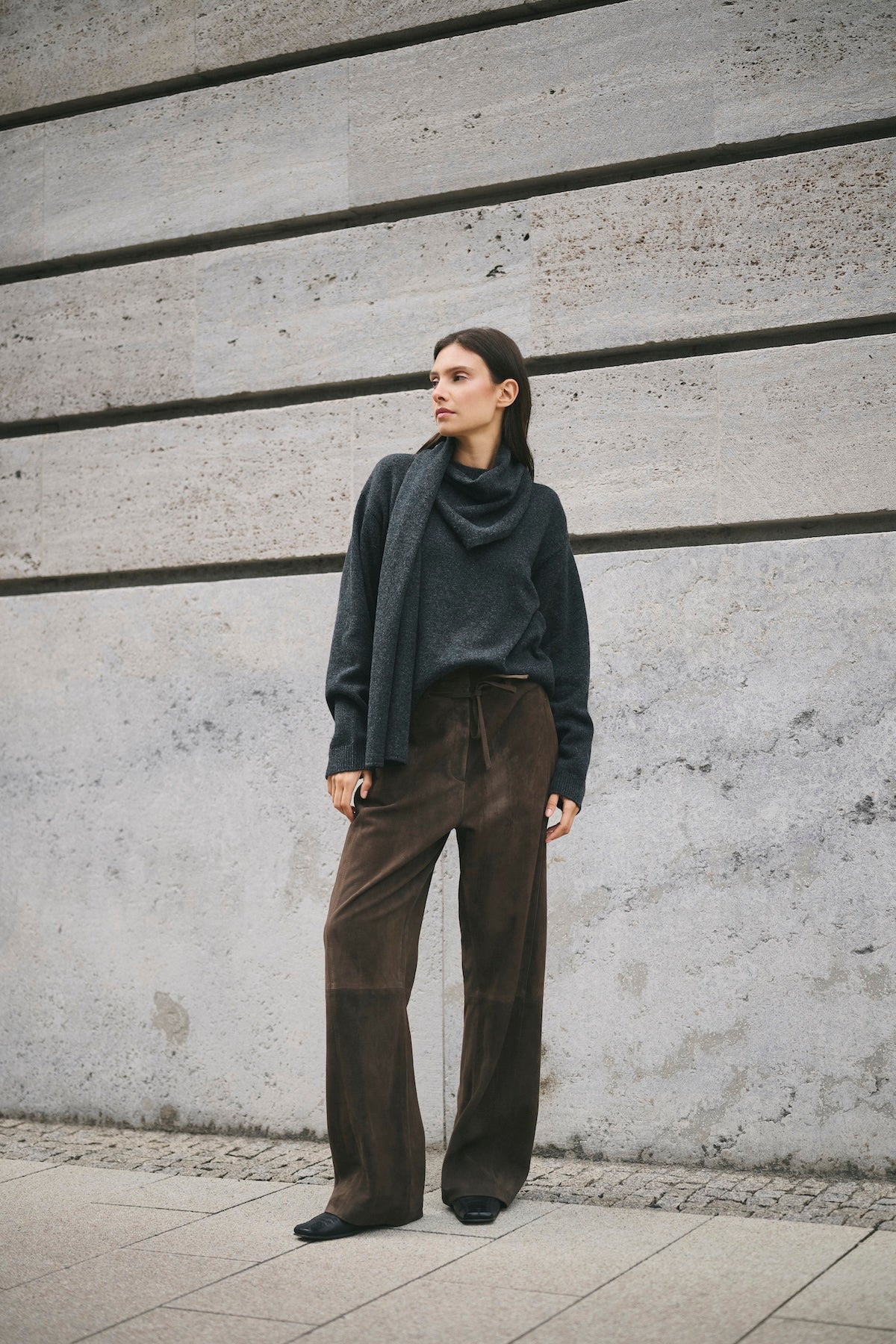 Karen By Simonsen Berenice Pullover - Dark Grey Melange