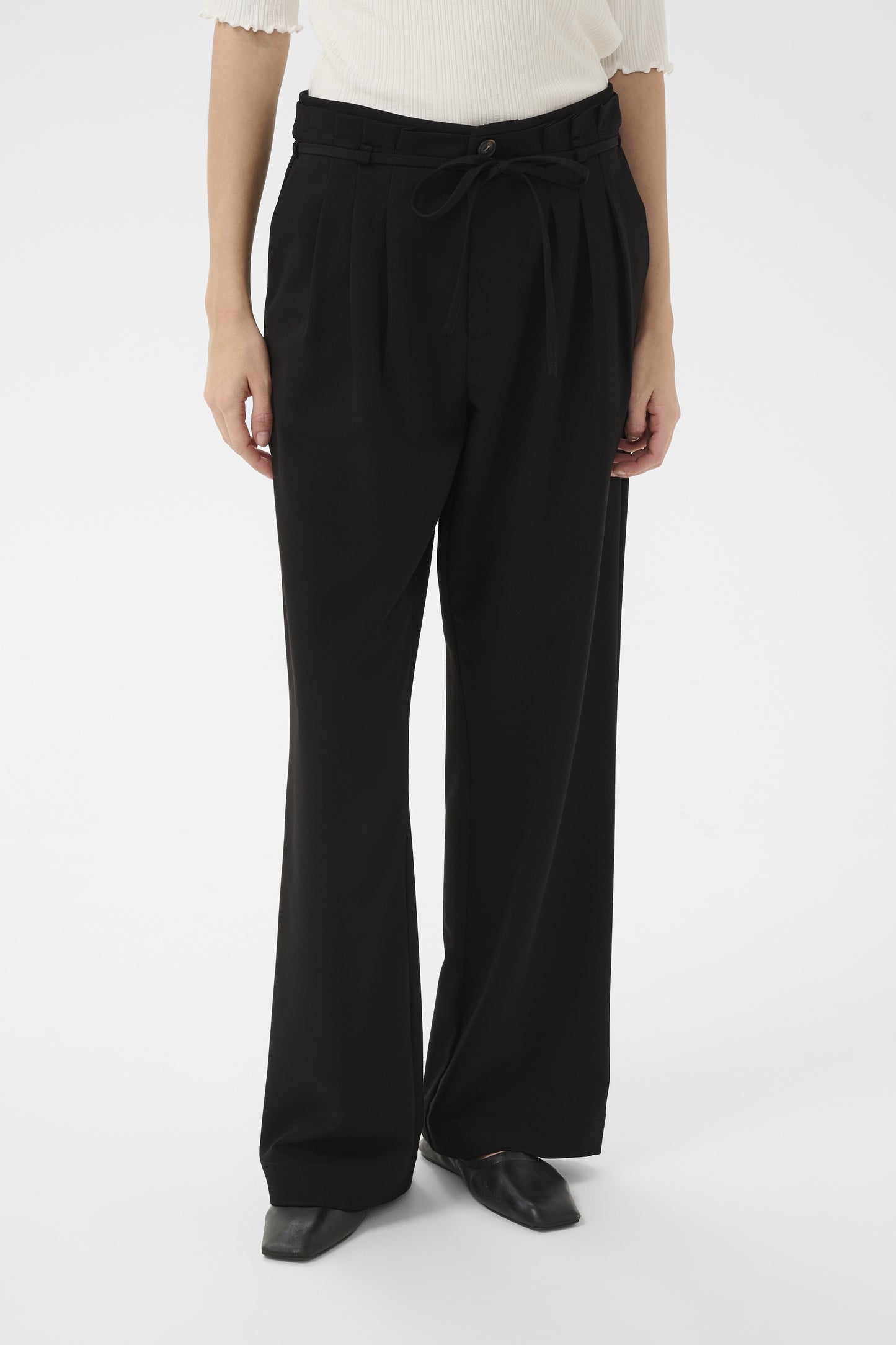 Karen By Simonsen Ro Solid Pants - Meteorite