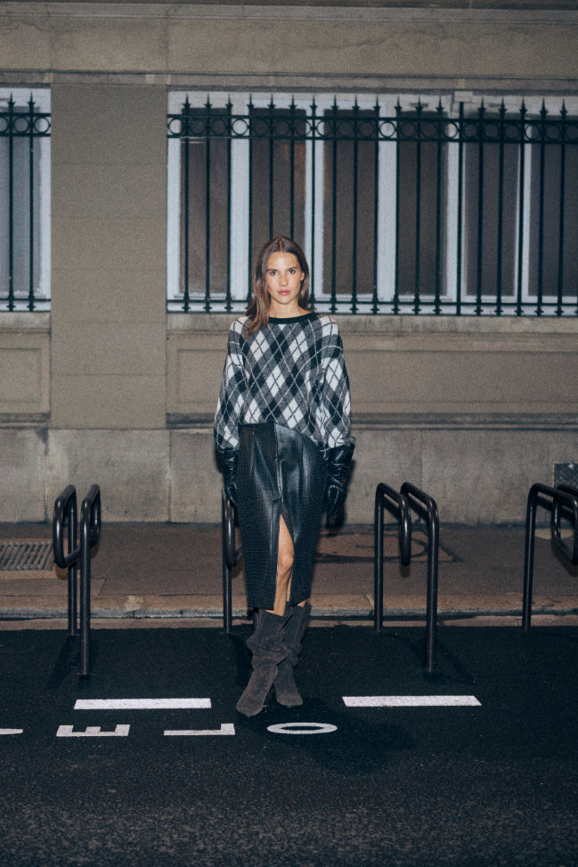 Karen By Simonsen Constantine O'Neck - Black Harlequin