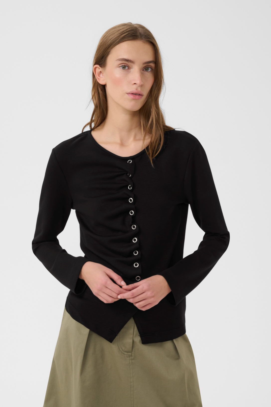 Karen By Simonsen Elizabeth LS Tee - Meteorite