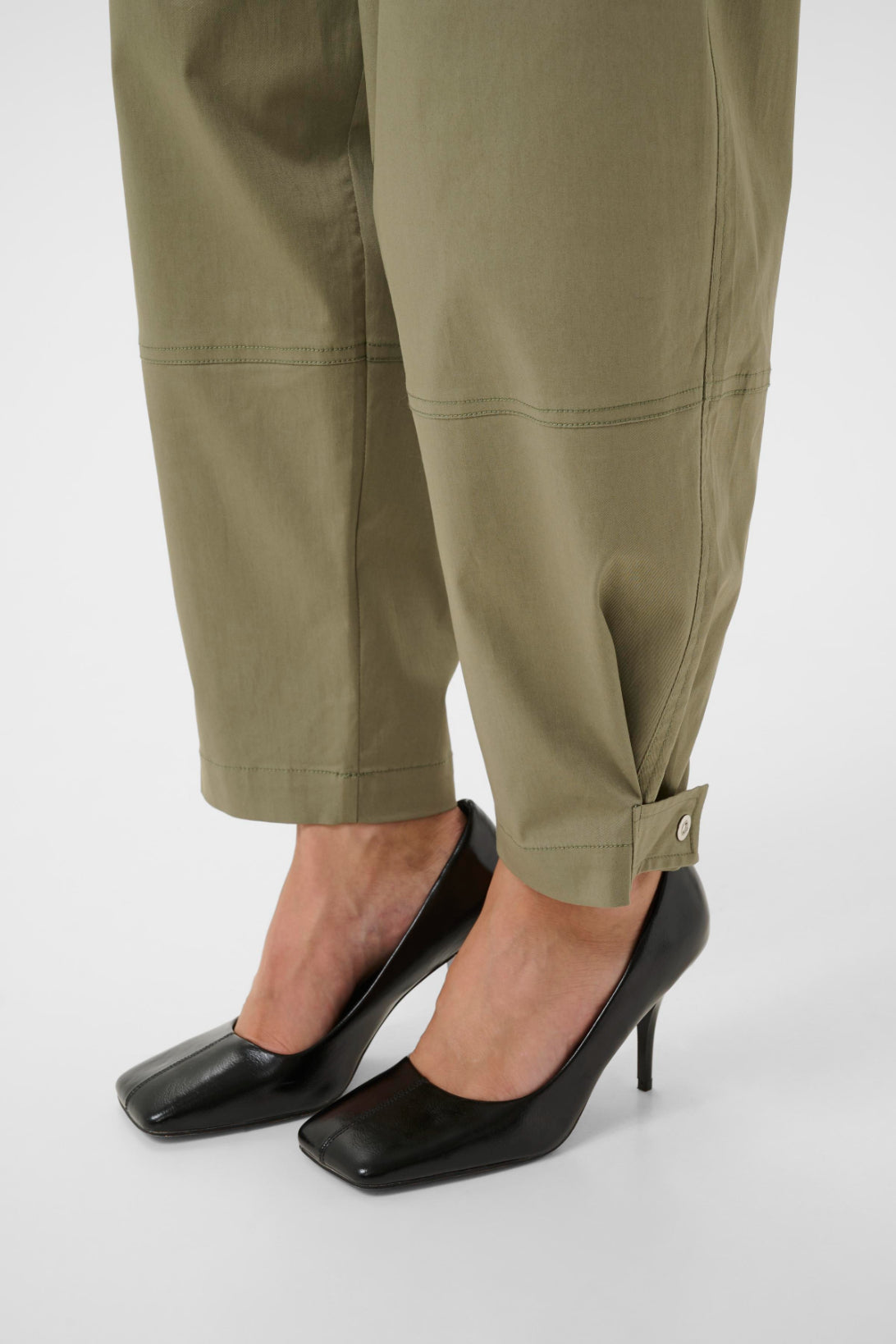 Karen By Simonsen Egina Pants - Deep Lichen Green