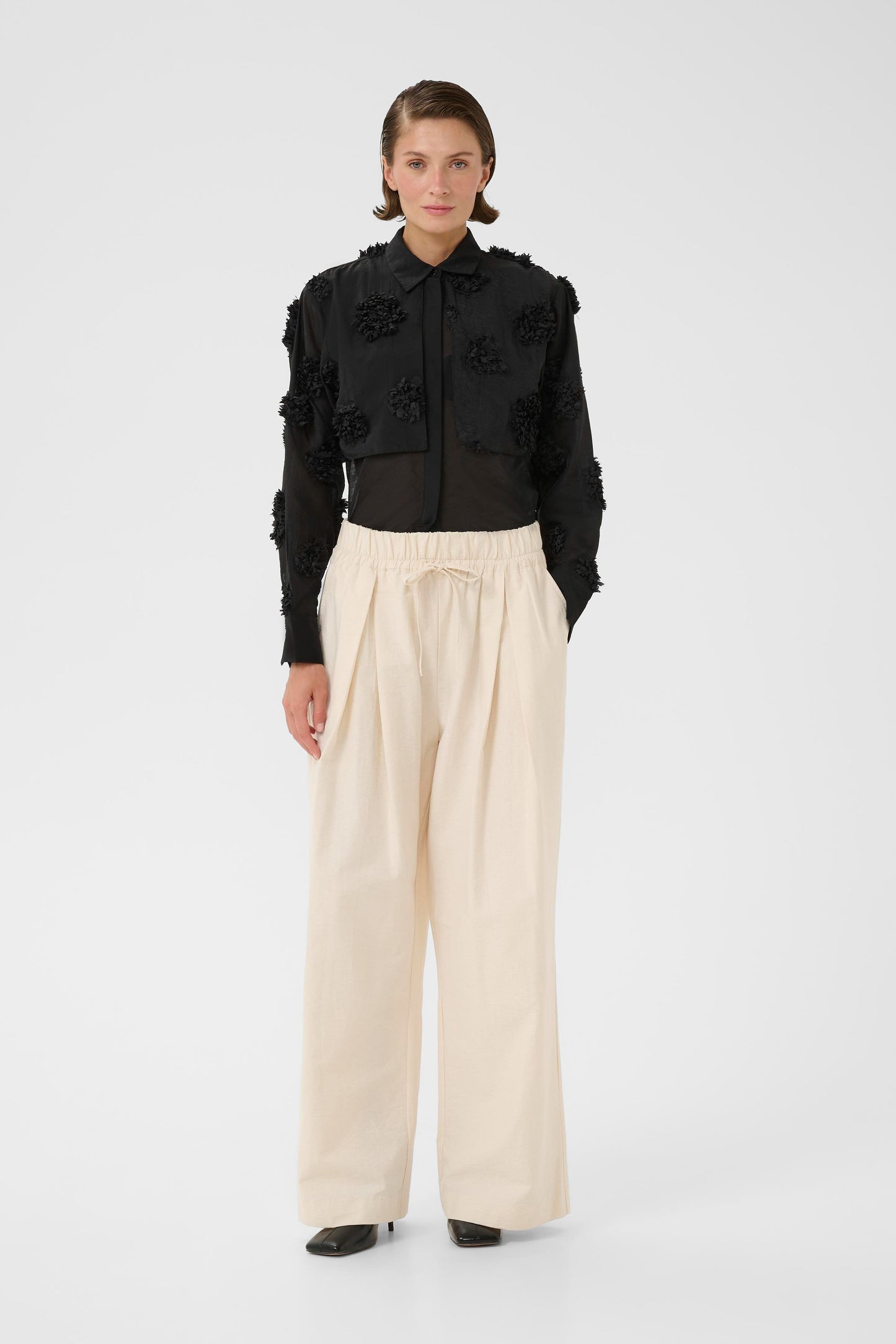 Karen By Simonsen Emery Pants - Egret