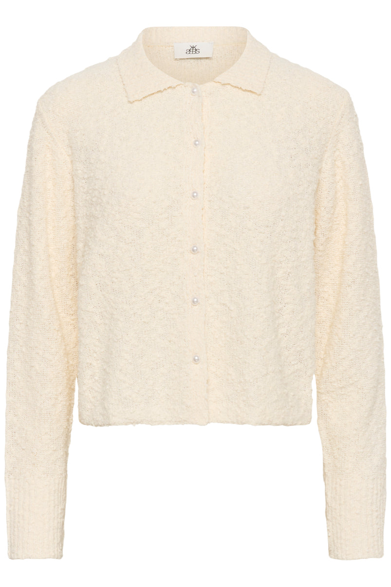 Karen By Simonsen Unice Cardigan LS - Egret