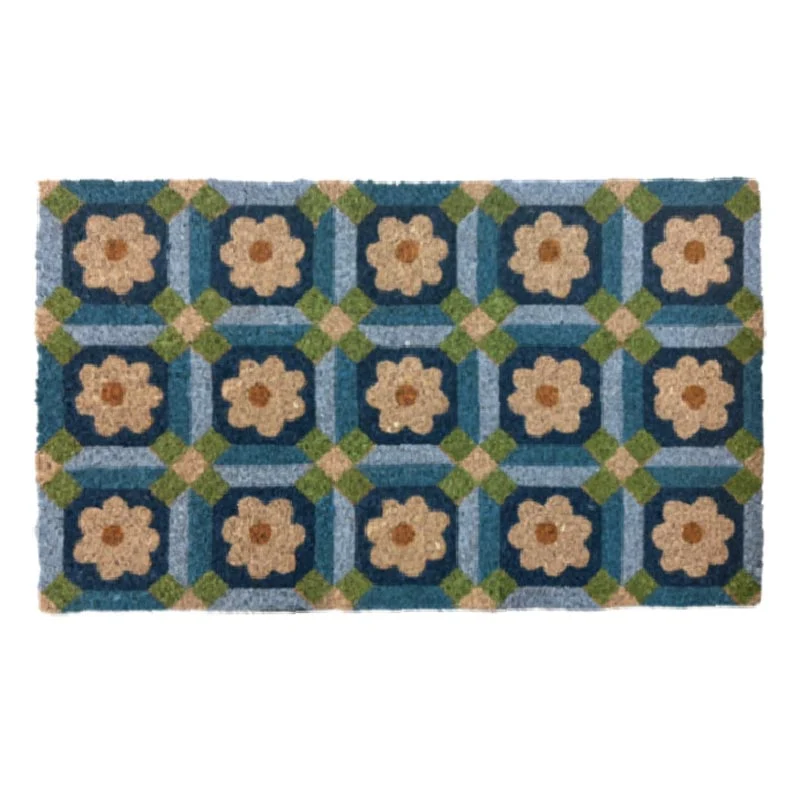 HRB Mosaic Coir Doormat