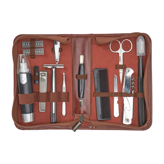 Annabel Trends Gentlemans Grooming Kit (13 Pieces)