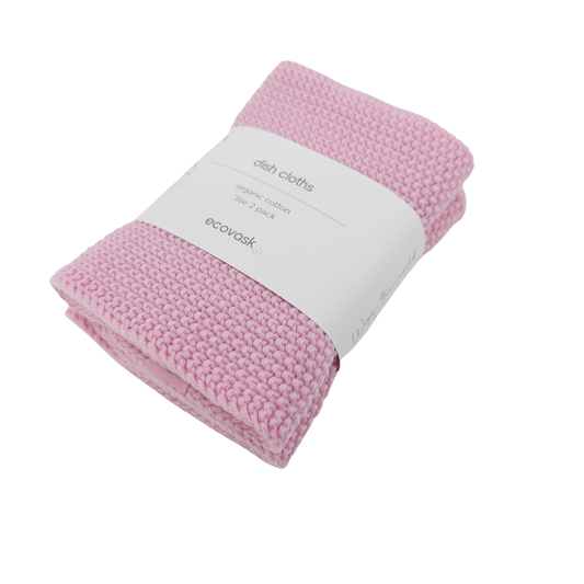 Ecovask Dishcloth Lite 2pk - Sherbet