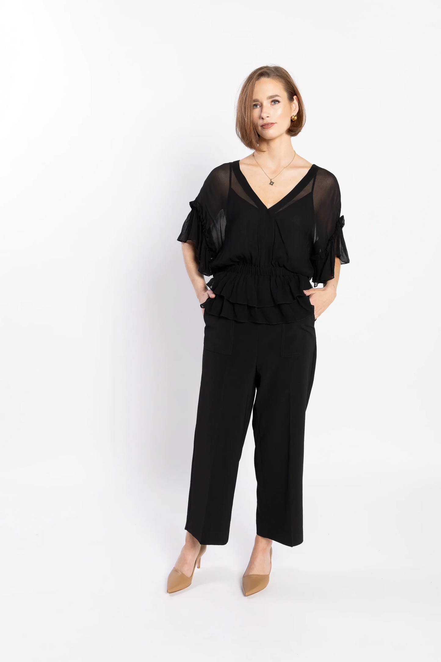 Loughlin Brooke Blouse - Black