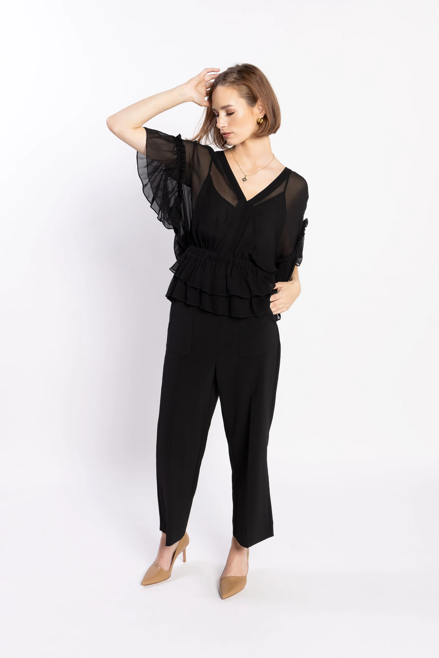 Loughlin Brooke Blouse - Black