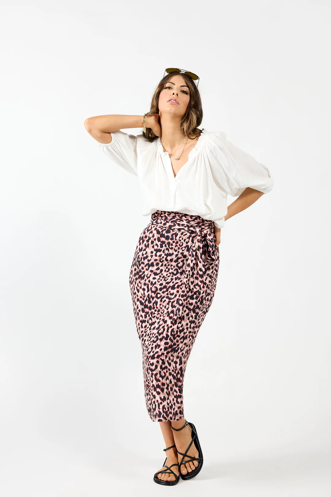 Drama The Label It's A Wrap Skirt - Animal Print