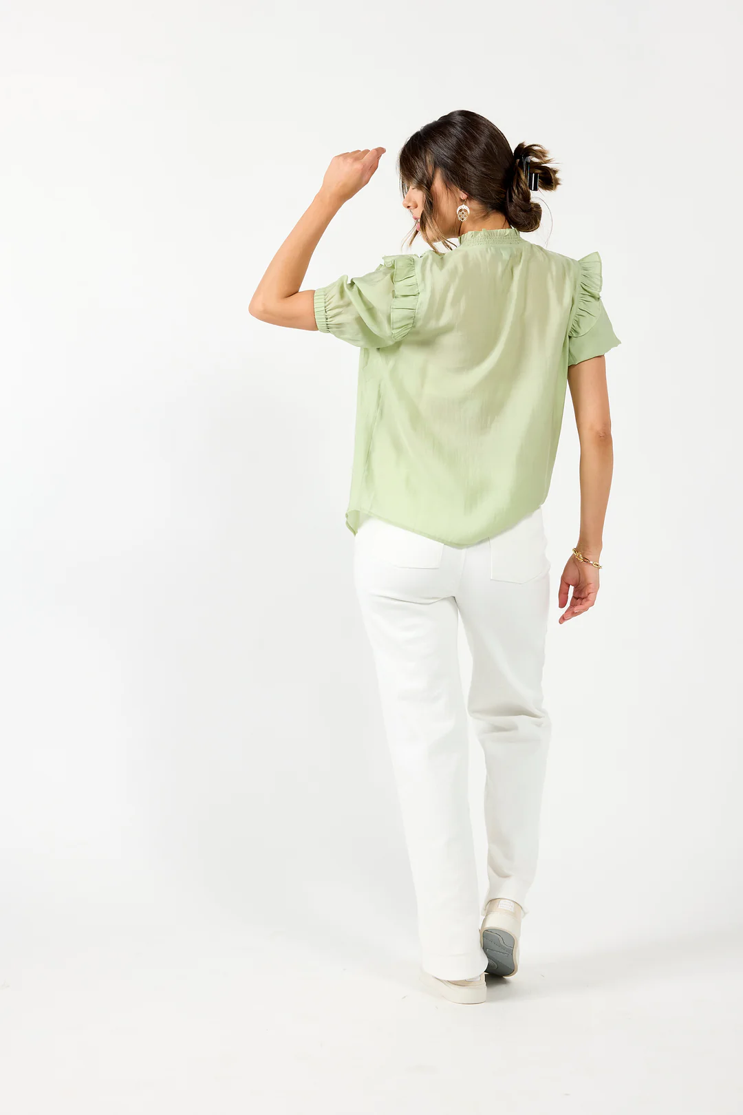 Drama The Label Bianca Blouse - Seedling