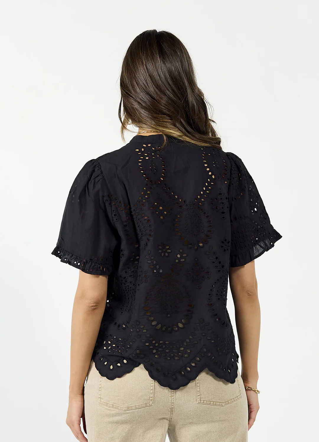 Drama The Label Pip Top - Black