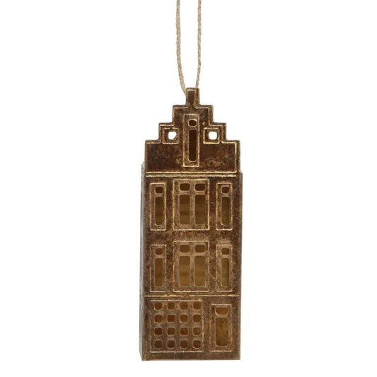 French Country Hanging House Gold