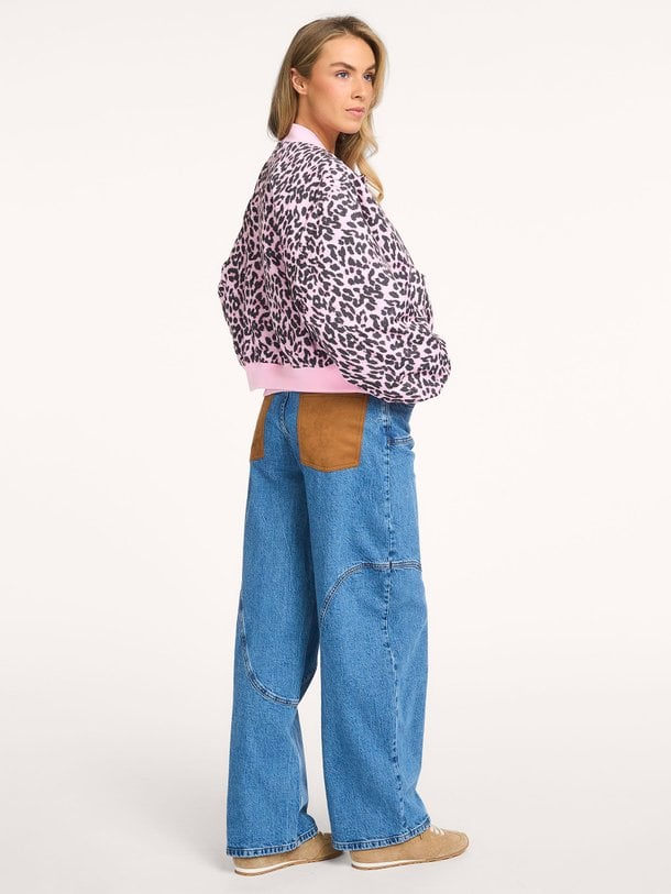 Lollys Laundry LiwLL Bomber Jacket LS - Leopard Print