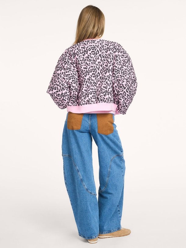 Lollys Laundry LiwLL Bomber Jacket LS - Leopard Print