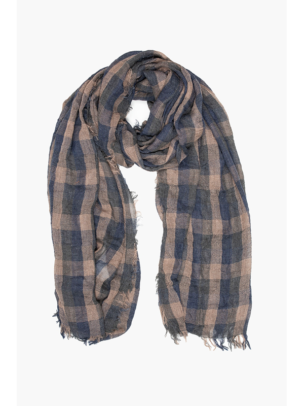 Antler Jackson Check Scarf