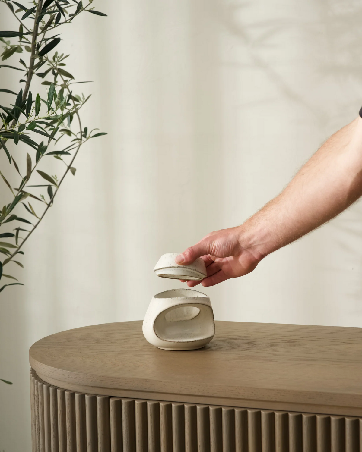 Ned Fort Wax Burner - Matte Speckle