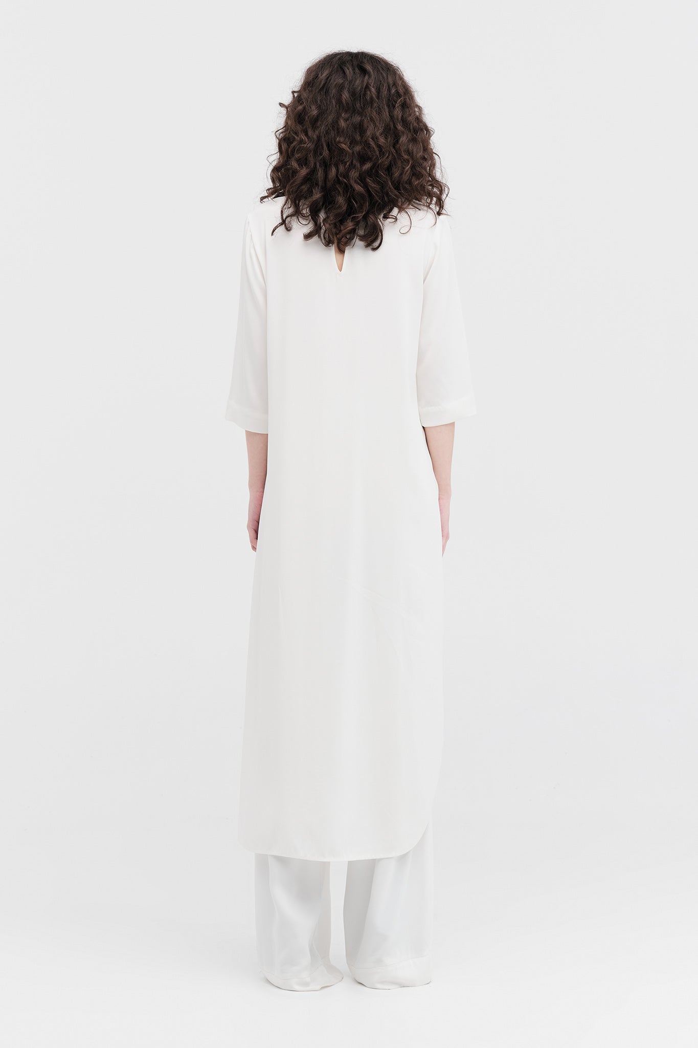 Taylor Curve Dress - Ivory