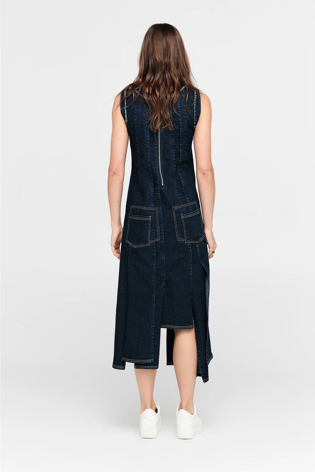 Taylor Prolong Dress - Indigo Denim