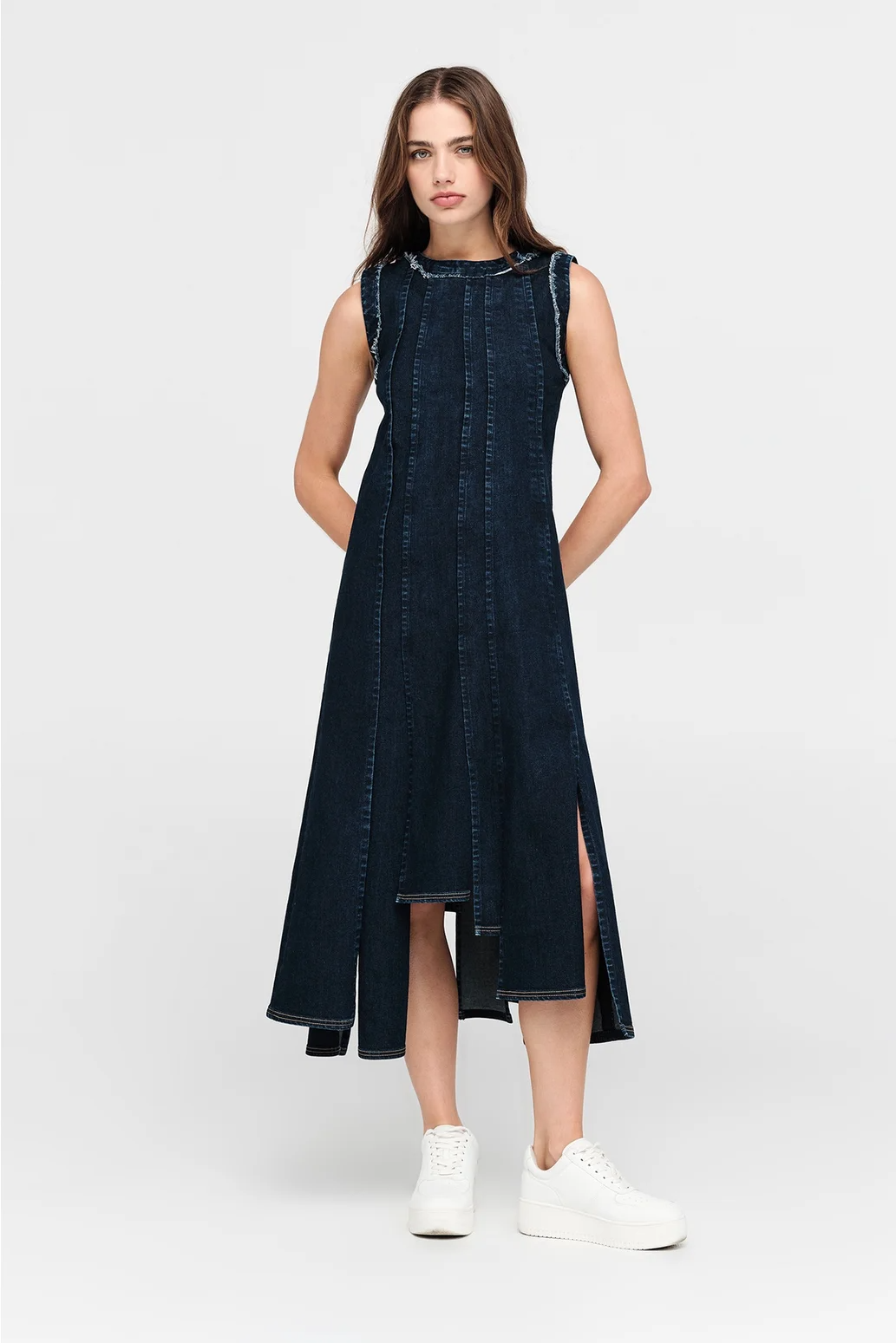 Taylor Prolong Dress - Indigo Denim