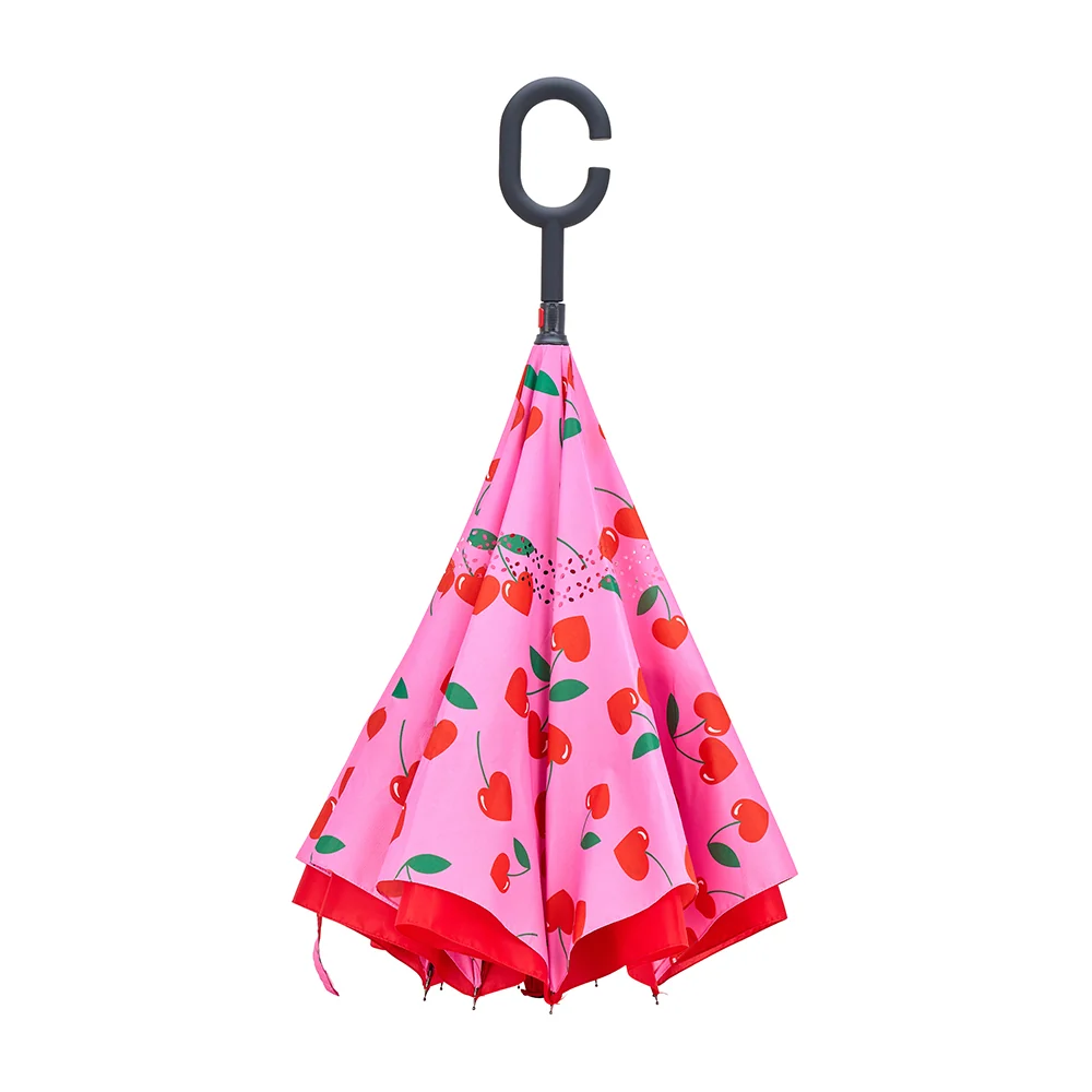 Annabel Trends Reverse Umbrella - Cherries