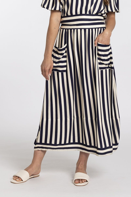 Mi Moso Trenley Skirt - Stripe