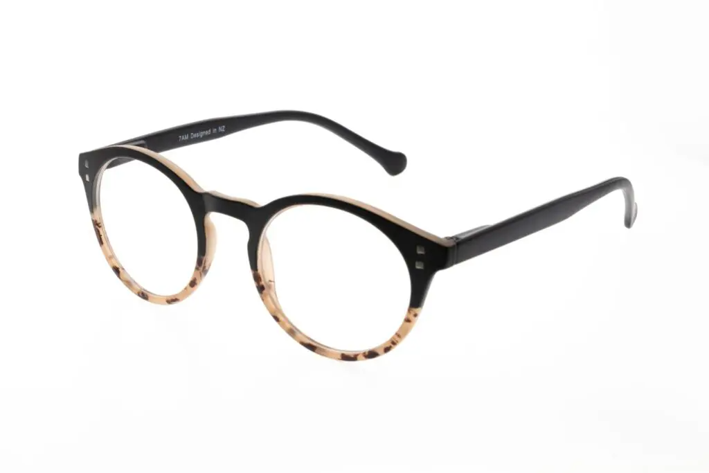 Daily Eyewear 7AM Reading Glasses - Black/Grey Tort