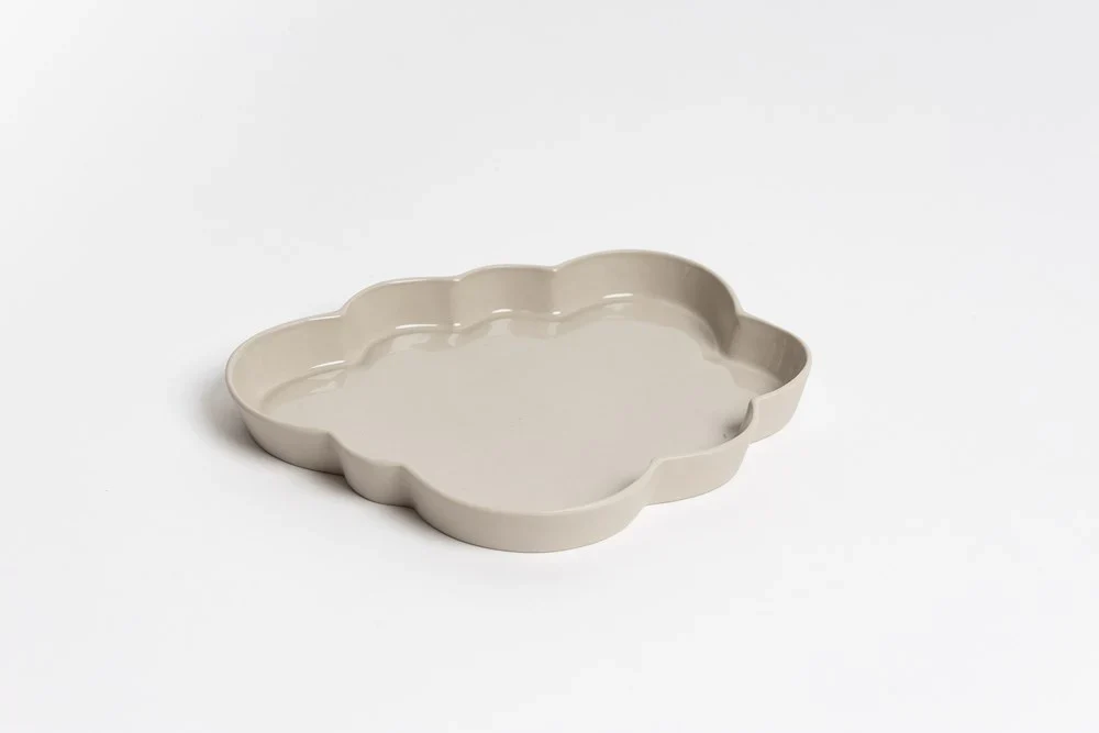 Ned Cloud Dish - Cream