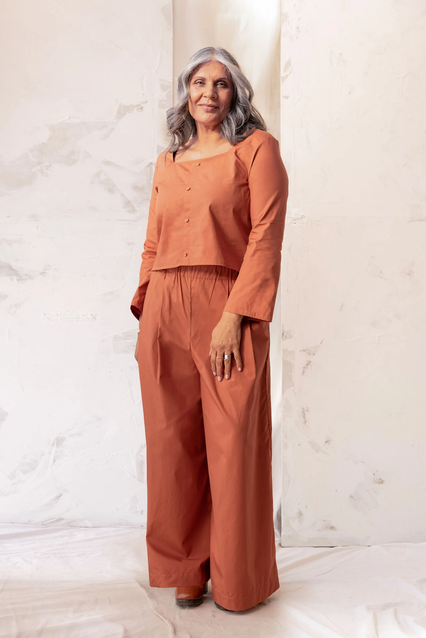 ReCreate Autumn Pant - Burnt Sienna