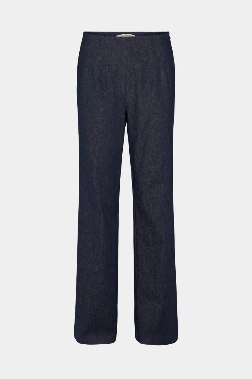 Rue De Femme Olana Wide Pants - Dark Denim