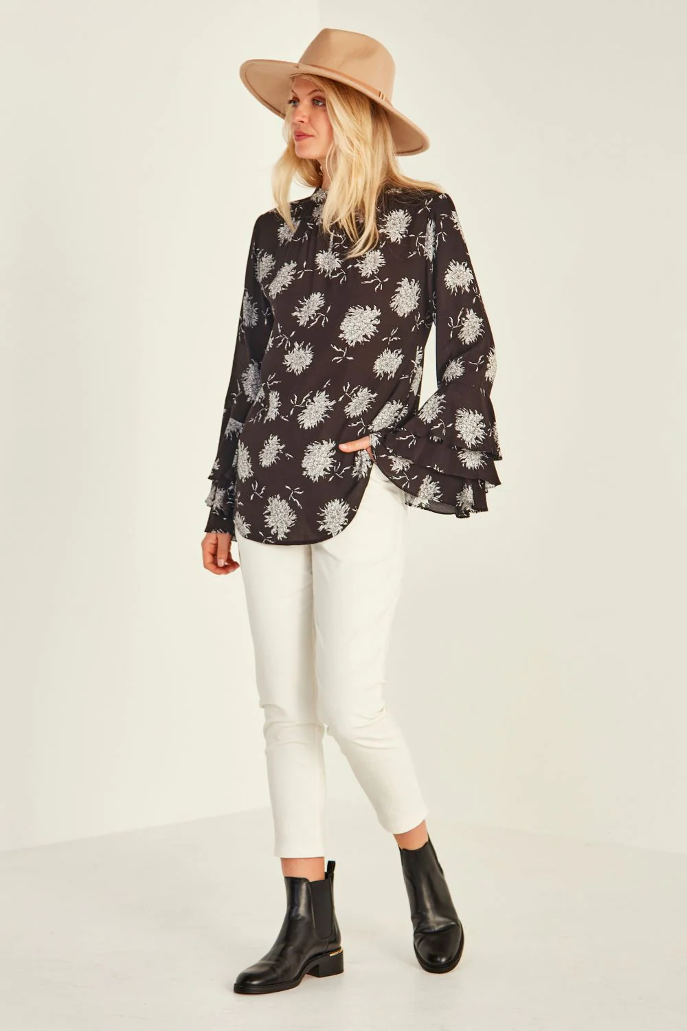 Lemon Tree Sam Blouse - Black