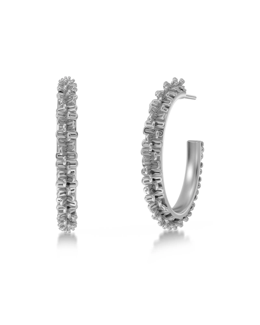 Edblad Tinsel Creoles Steel