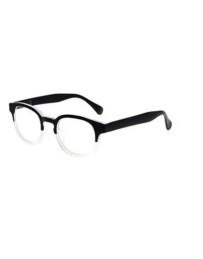 Daily Eyewear 9AM Reading Glasses - Black/Clear