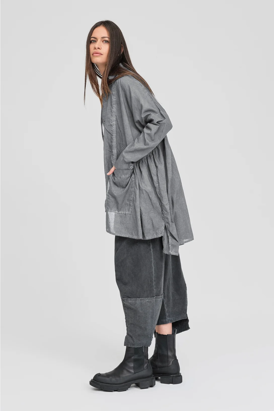 Taylor Soldier Shirt - Diffused Vapour