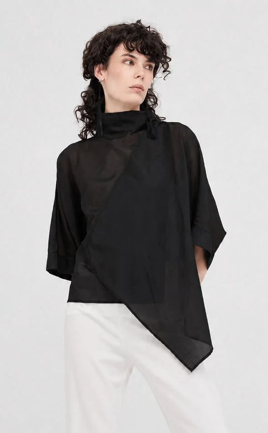Taylor Sectaire Top - Black