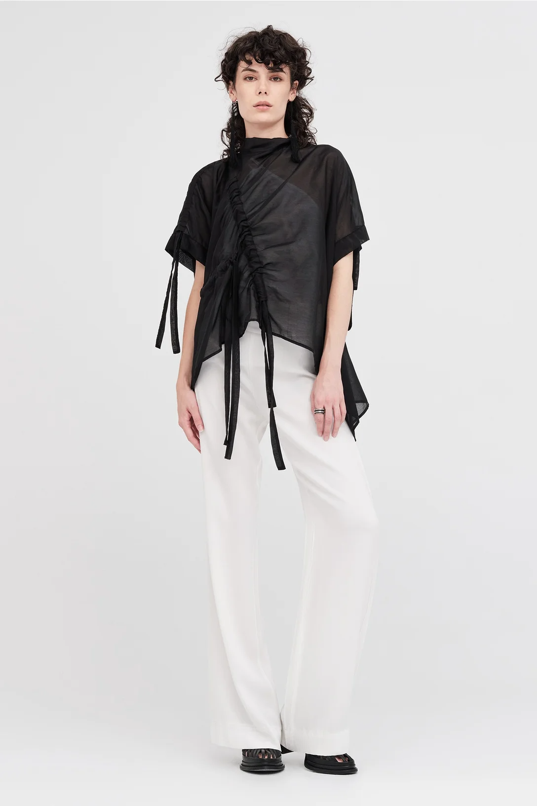 Taylor Quadrant Top - Black