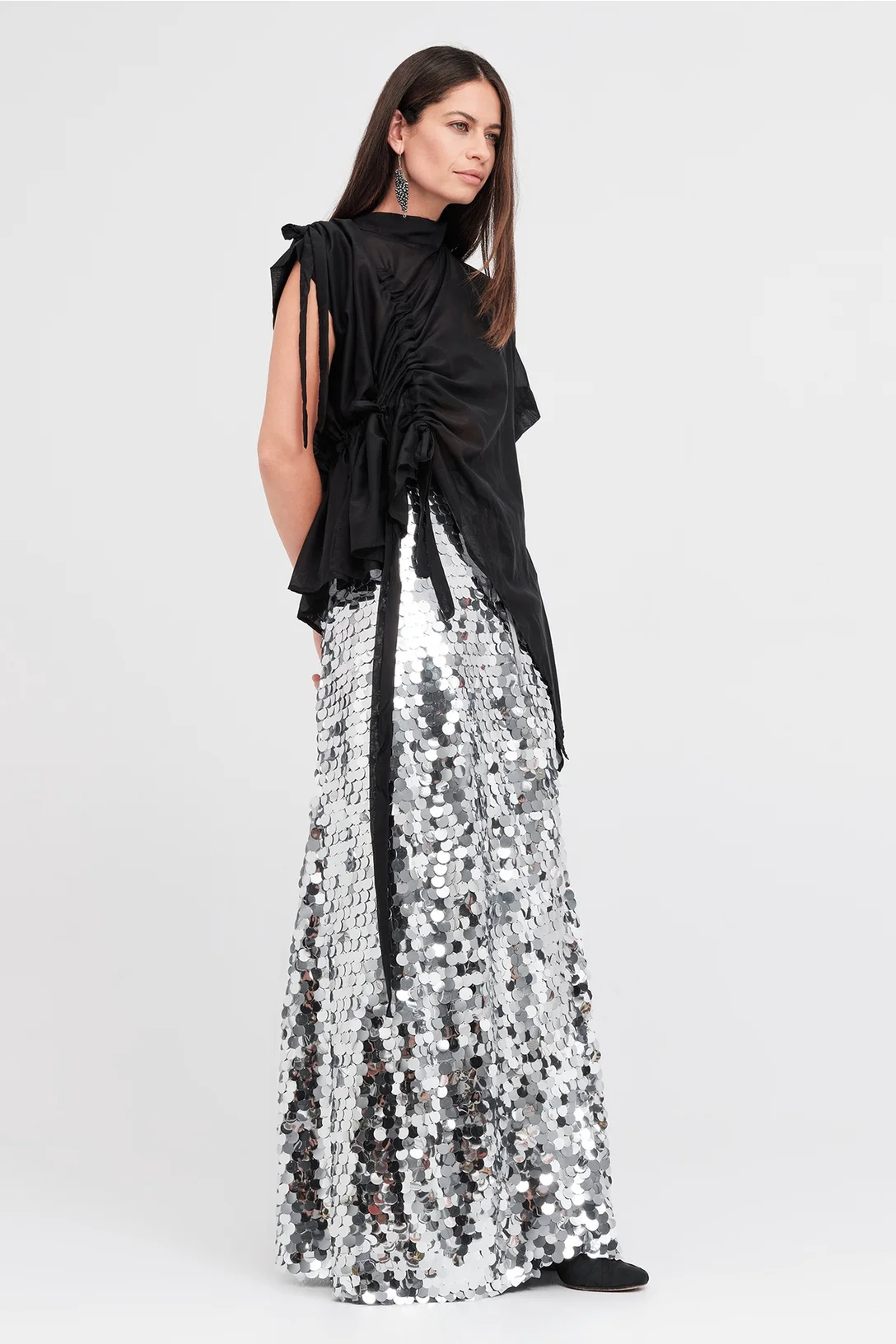 Taylor Quadrant Top - Black