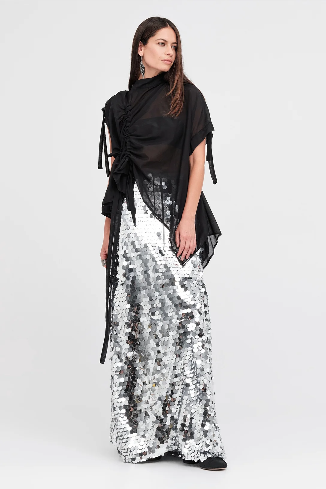 Taylor Quadrant Top - Black