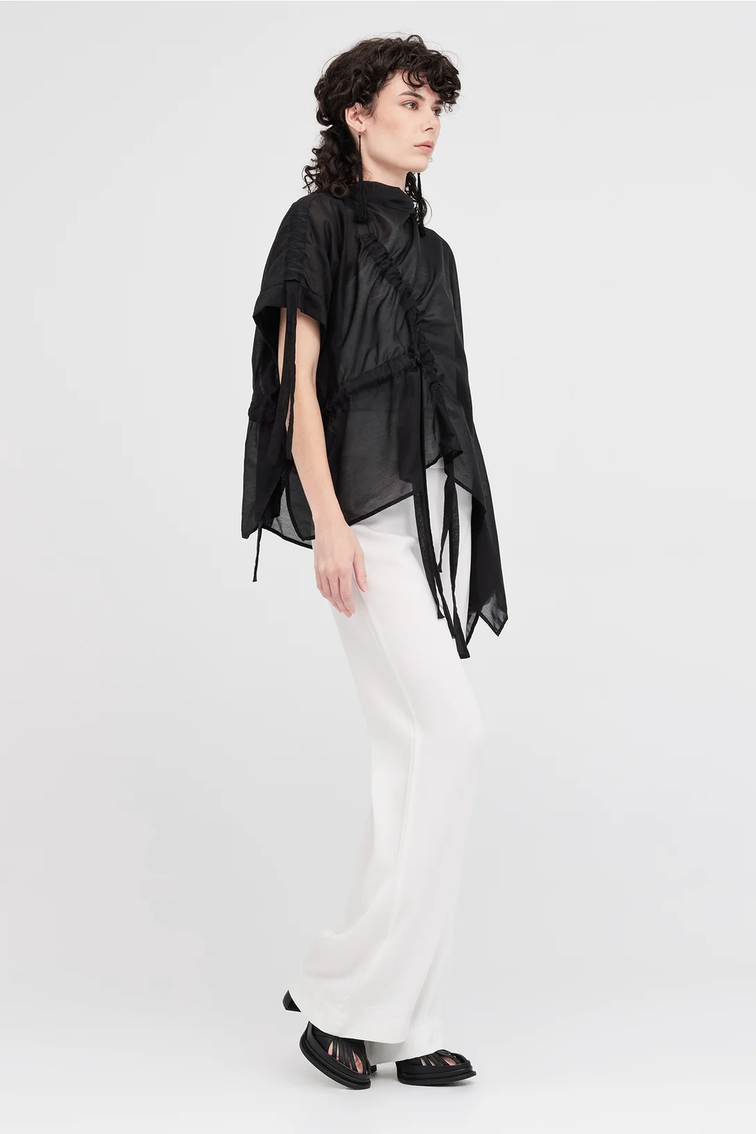 Taylor Quadrant Top - Black