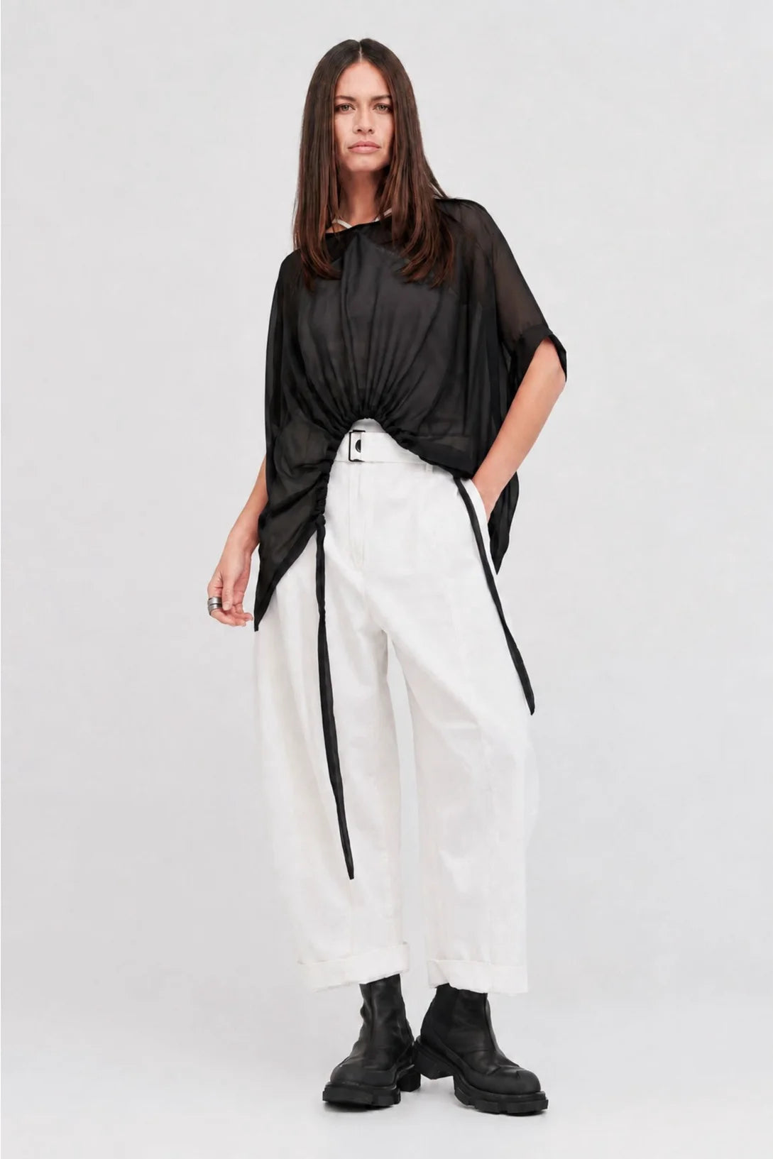 Taylor Arched Top - Black